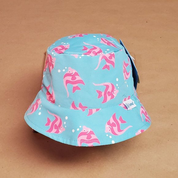 I Play Bucket Sun Hat 0-6 Months Turquoise - Picture 1 of 6